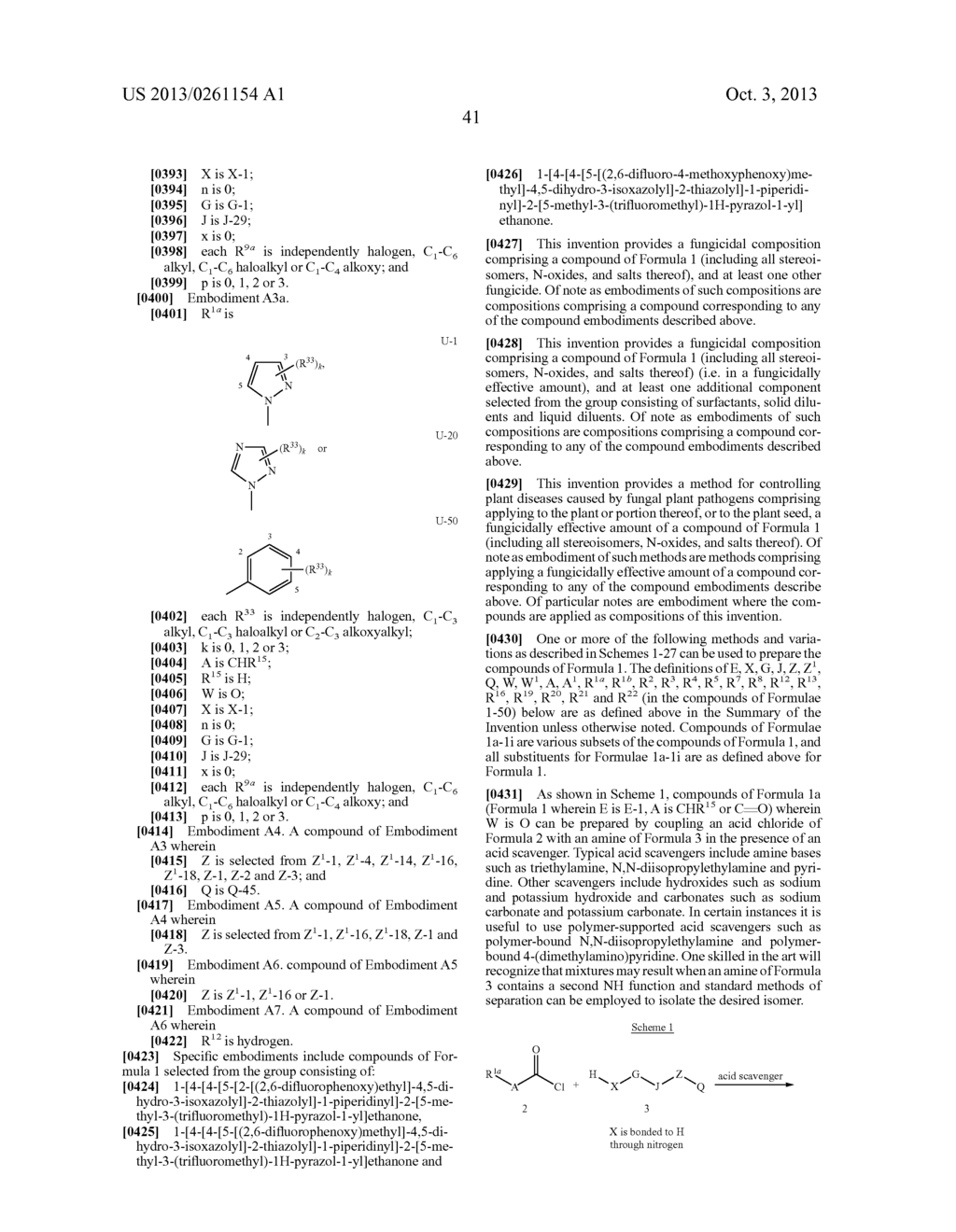 FUNGICIDAL AZOCYCLIC AMIDES - diagram, schematic, and image 42