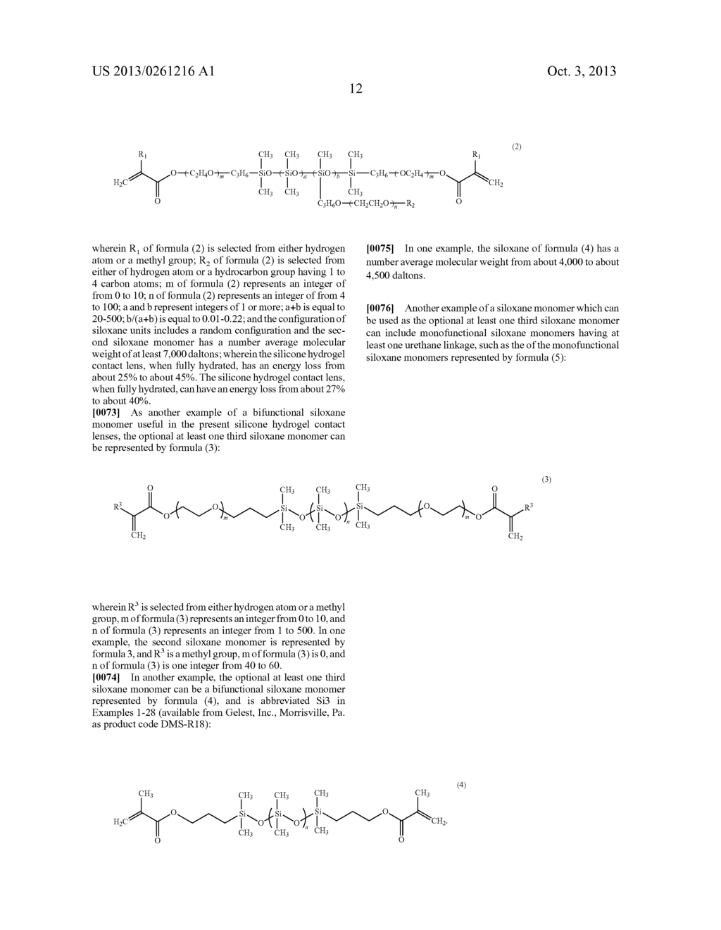 Silicone Hydrogel Contact Lenses Having Acceptable Levels Of Energy Loss - diagram, schematic, and image 13