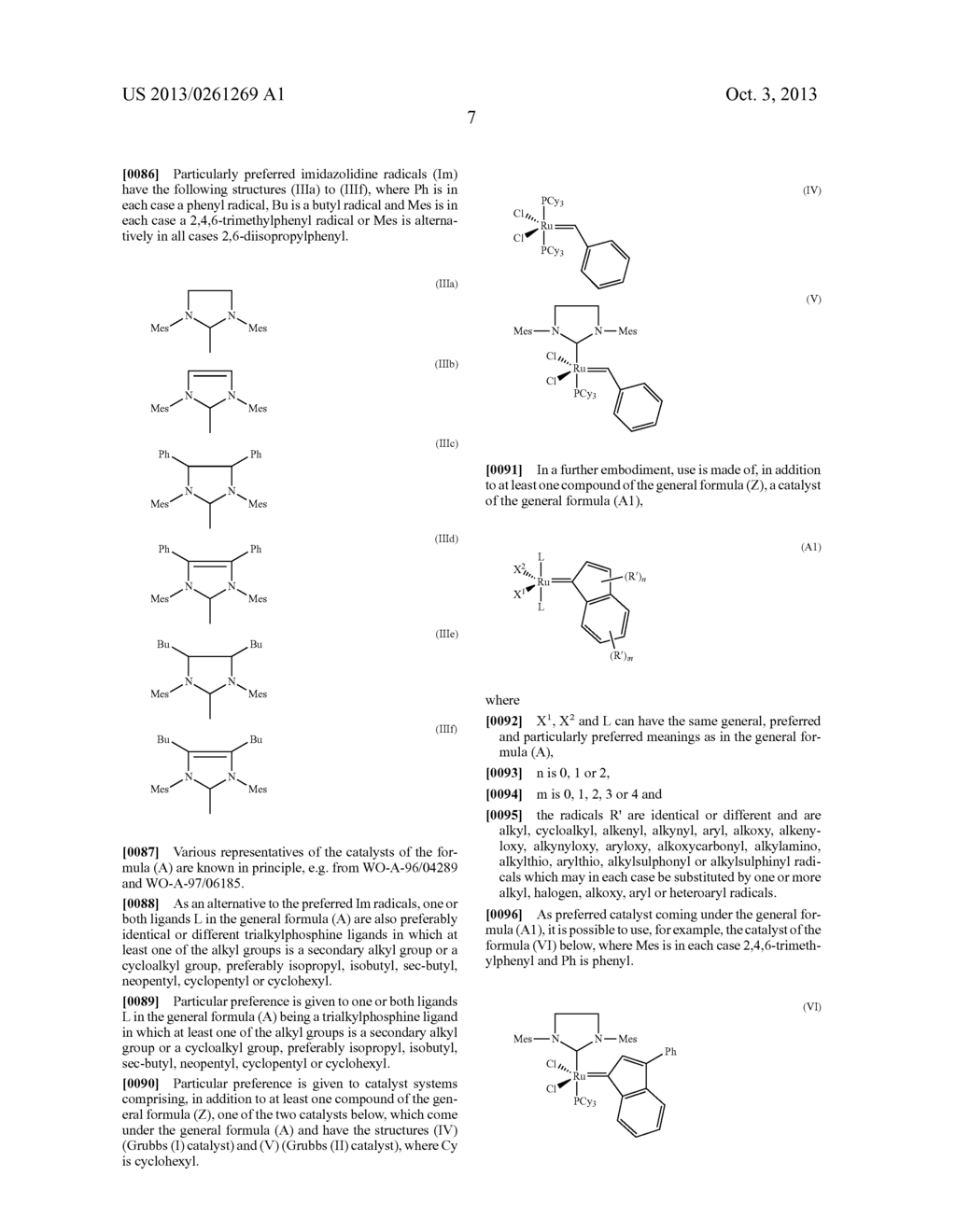 CATALYST SYSTEMS AND THEIR USE FOR METATHESIS REACTIONS - diagram, schematic, and image 08