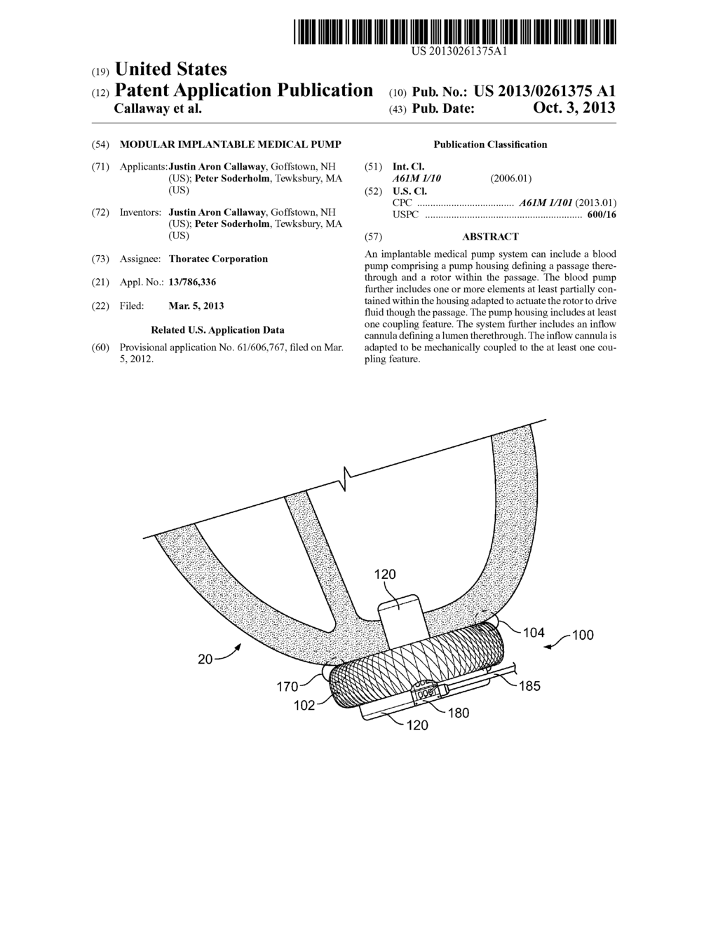 Modular Implantable Medical Pump - diagram, schematic, and image 01