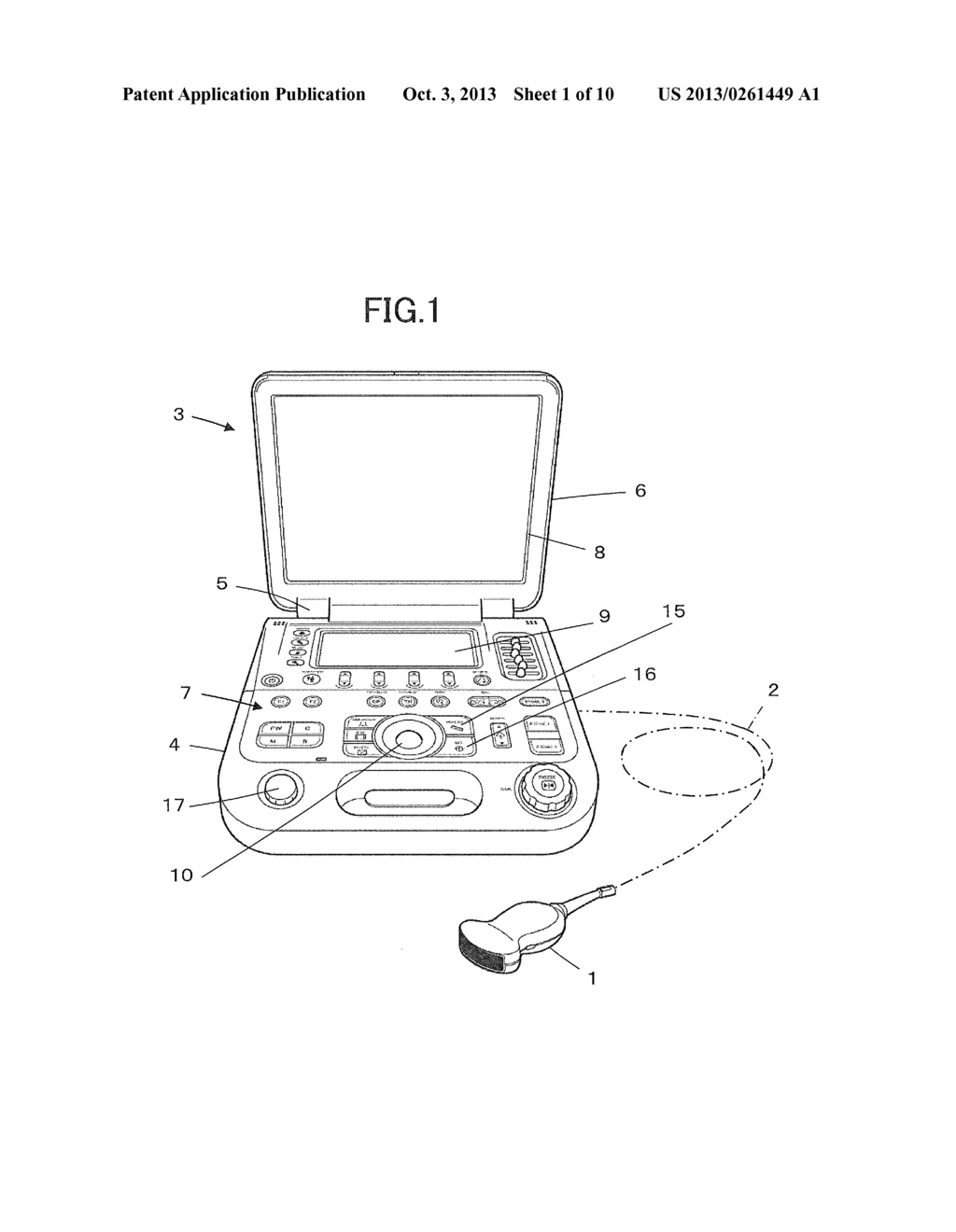 ULTRASOUND DIAGNOSTIC APPARATUS - diagram, schematic, and image 02