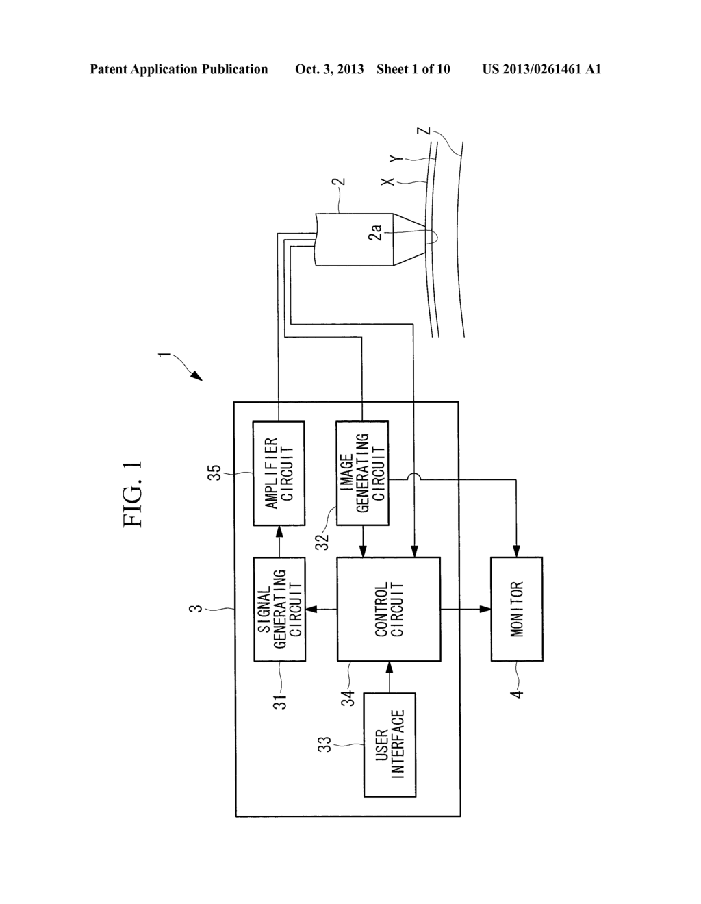 ULTRASONIC TREATMENT APPARATUS - diagram, schematic, and image 02