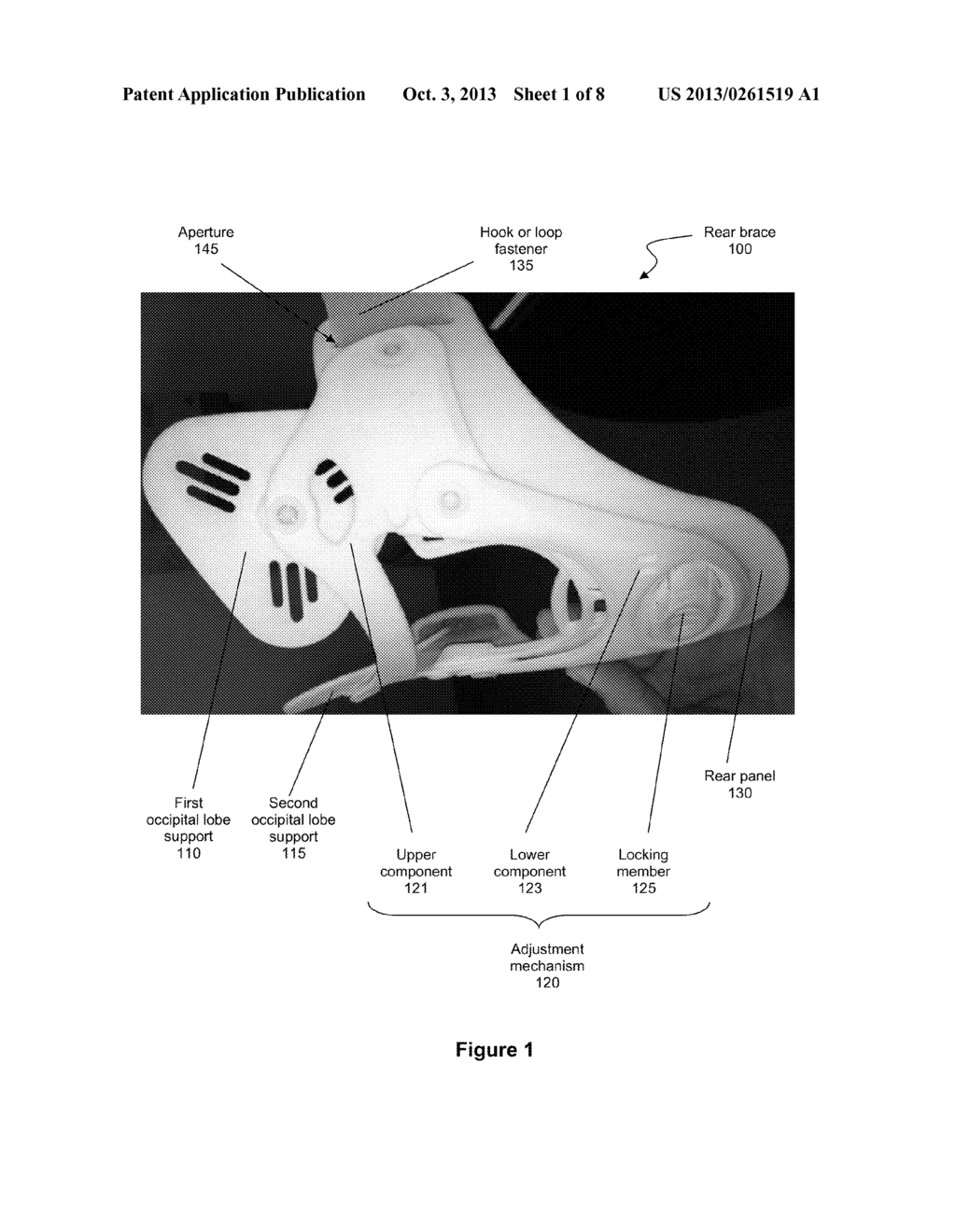 Cervical Collar Spinal Height Adjustment System - diagram, schematic, and image 02