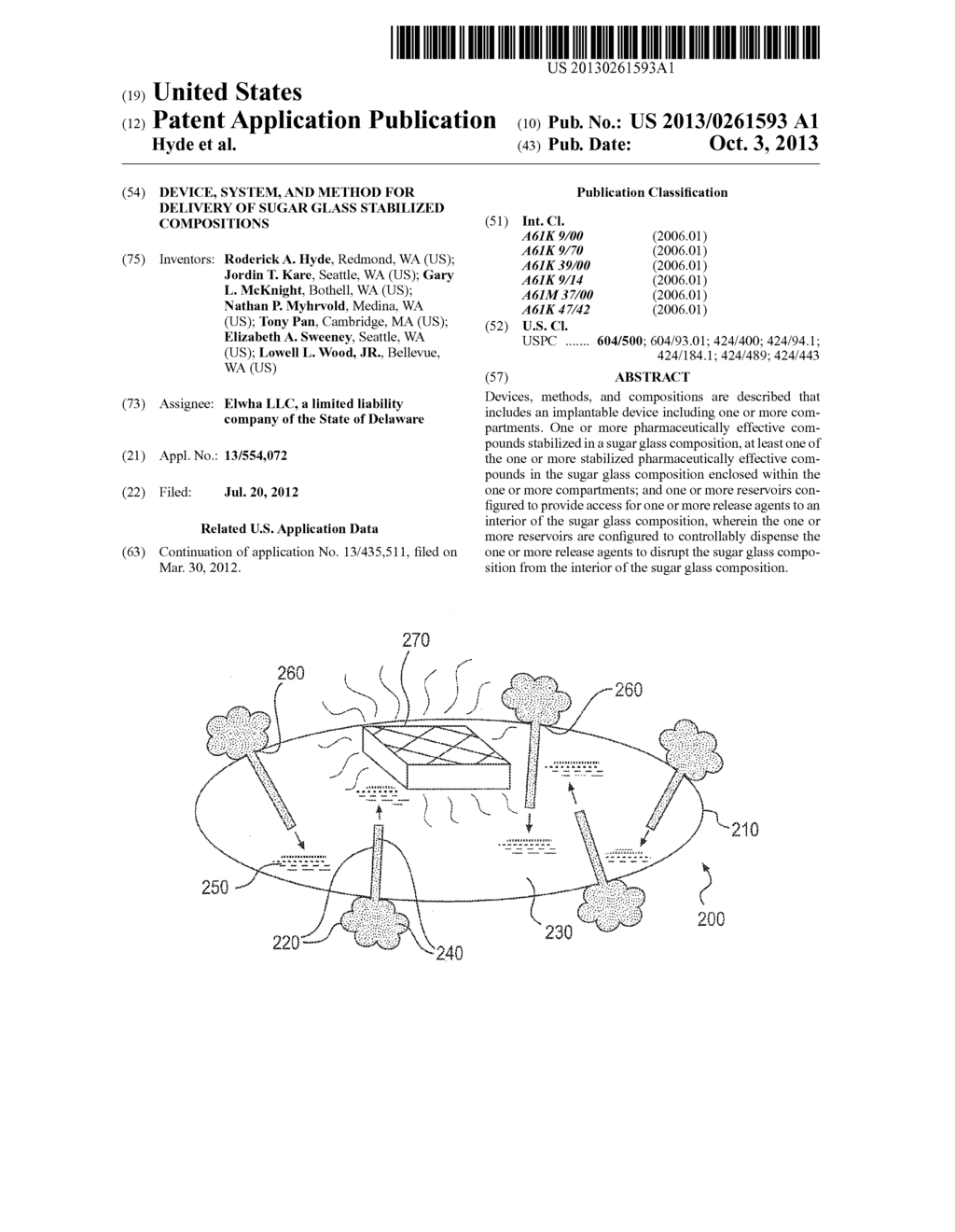 Device, System, and Method for Delivery of Sugar Glass Stabilized     Compositions - diagram, schematic, and image 01