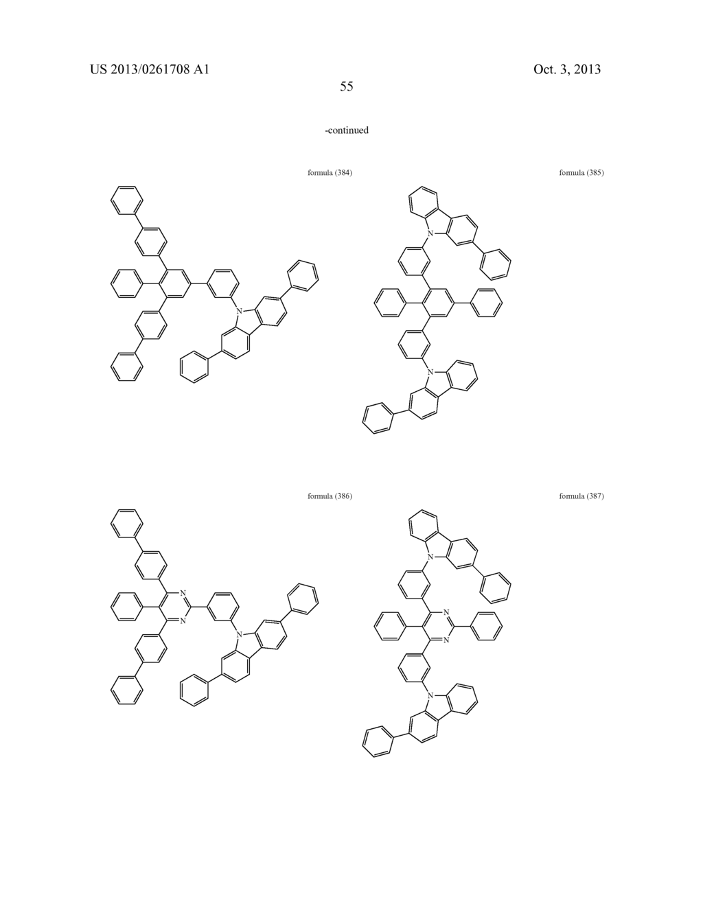 SUBSTITUTED TETRAARYLBENZENES - diagram, schematic, and image 56