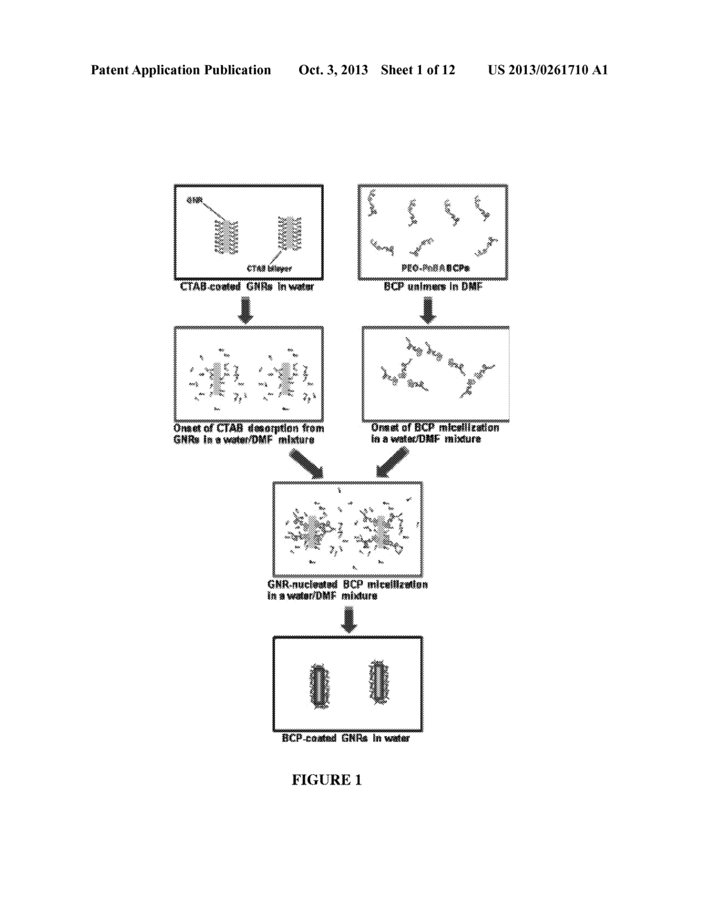 BLOCK COPOLYMER (BCP) ENCAPSULATED NANOPARTICLES AND METHODS OF USE     THEREOF - diagram, schematic, and image 02