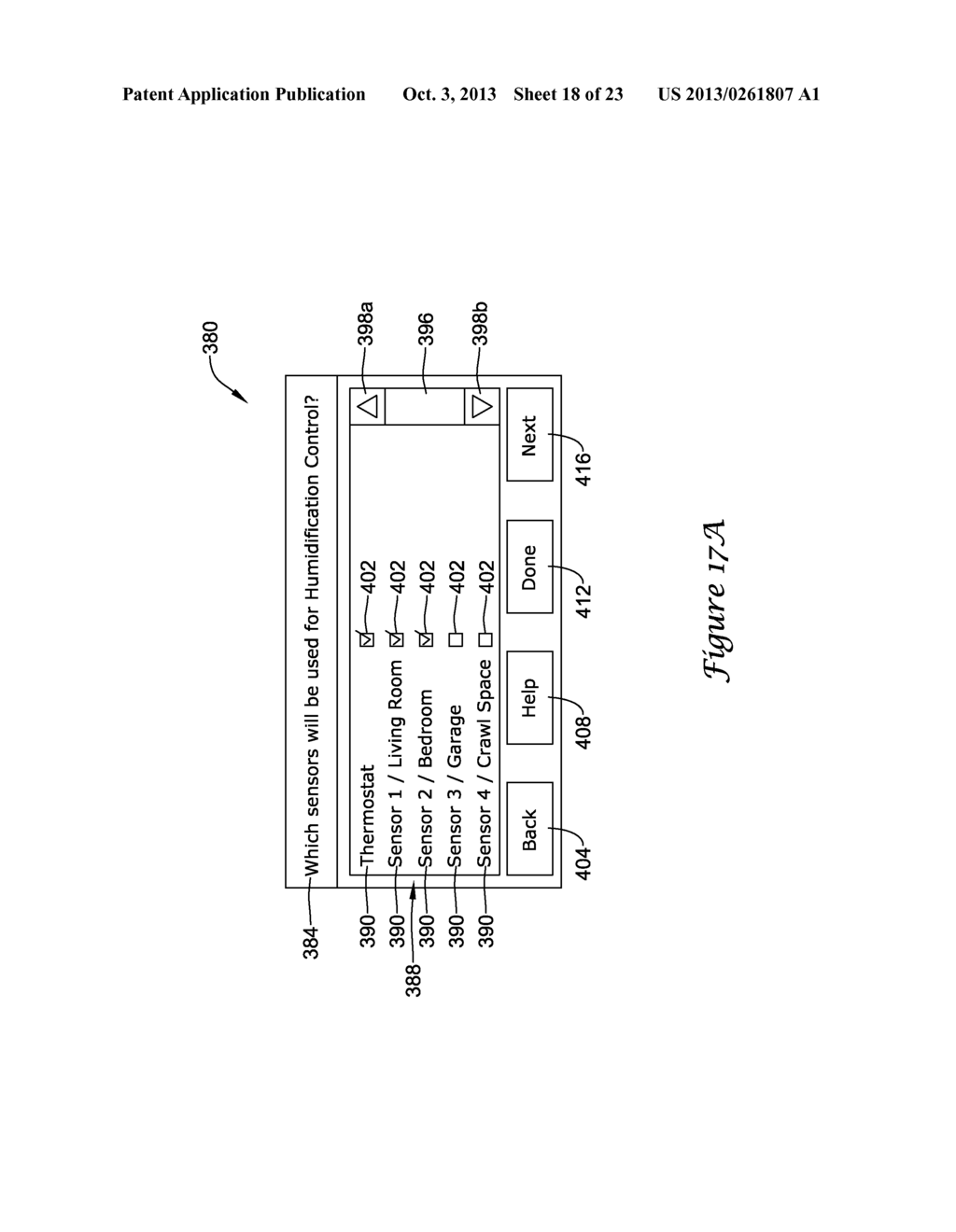 METHOD AND SYSTEM FOR CONFIGURING WIRELES SENSORS IN AN HVAC SYSTEM - diagram, schematic, and image 19