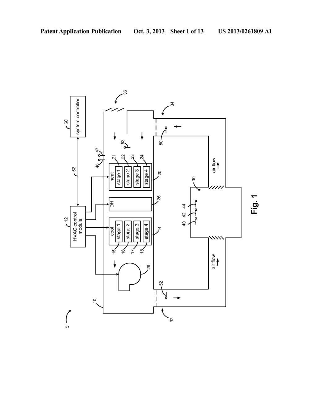 HVAC CONTROL SYSTEM AND METHOD - diagram, schematic, and image 02