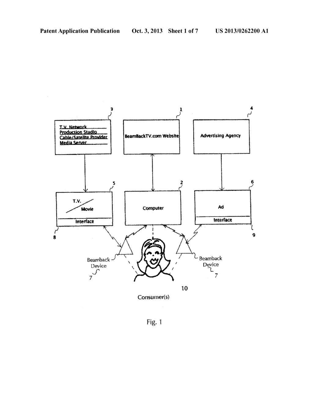 Method and Apparatus for the identification of products displayed in media     programs - diagram, schematic, and image 02