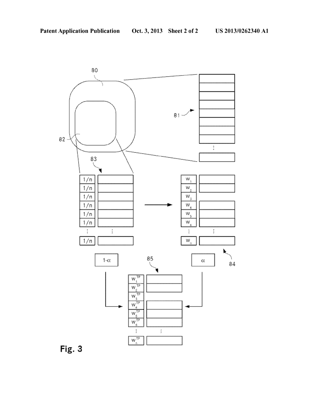 EQUIPMENT FOR DATA PROCESSING AND A METHOD FOR DETERMINING THE WEIGHTINGS     OF CONSTITUENTS OF A TARGET PORTFOLIO - diagram, schematic, and image 03