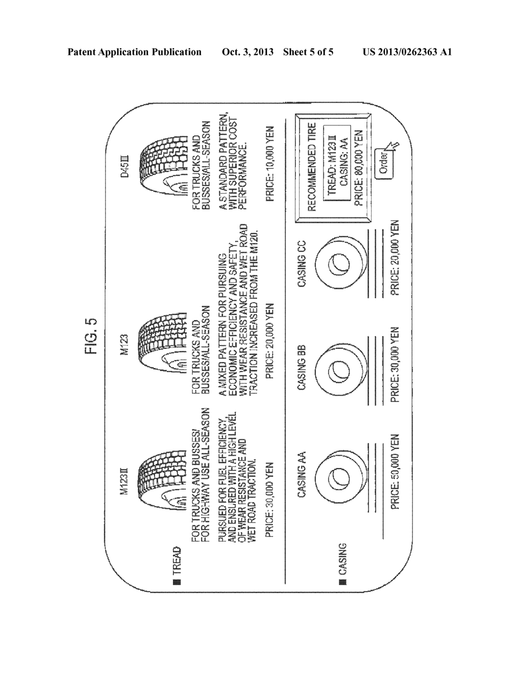 RECOMMENDED TIRE SELECTION SYSTEM - diagram, schematic, and image 06