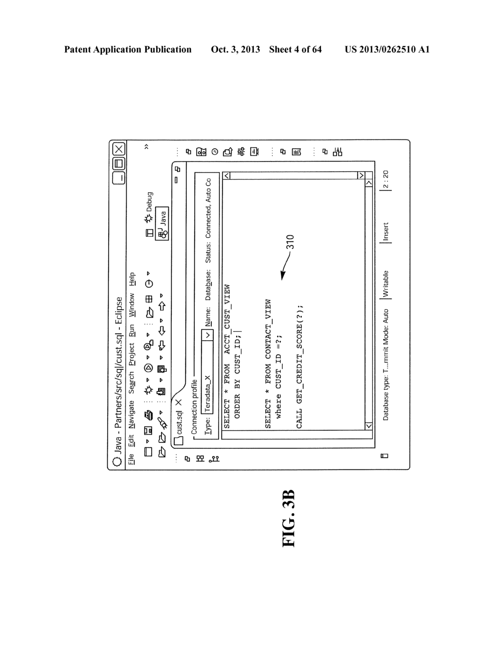 QUERY DERIVED COMMUNICATION MECHANISM FOR COMMUNICATION BETWEEN RELATIONAL     DATABASES AND OBJECT-BASED COMPUTING ENVIRONMENTS AND SYSTEMS - diagram, schematic, and image 05