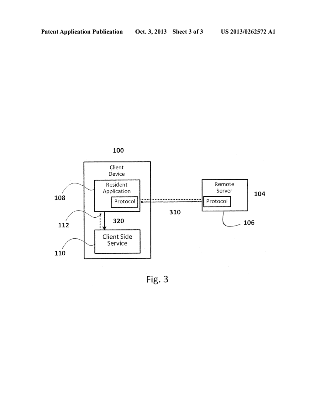 Method for Activating and Deactivating Client-Side Services from a Remote     Server - diagram, schematic, and image 04