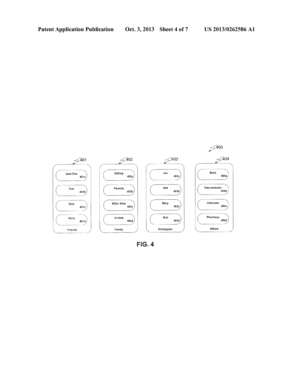 Method and System for Filtering Device Events by Social Graph - diagram, schematic, and image 05