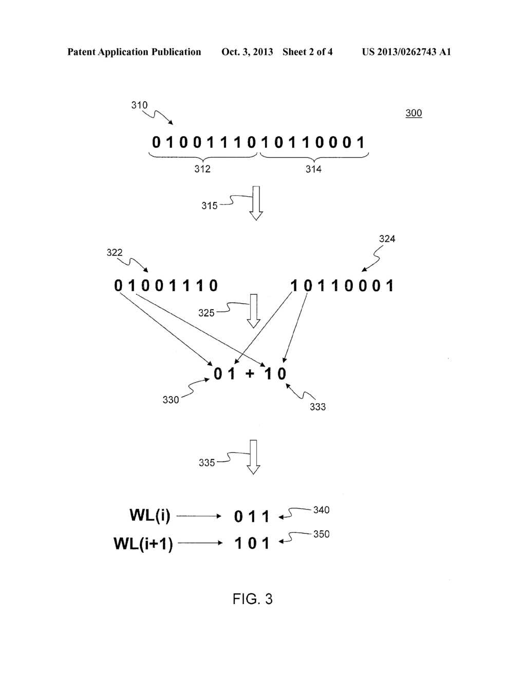 ENCODING PROGRAM BITS TO DECOUPLE ADJACENT WORDLINES IN A MEMORY DEVICE - diagram, schematic, and image 03