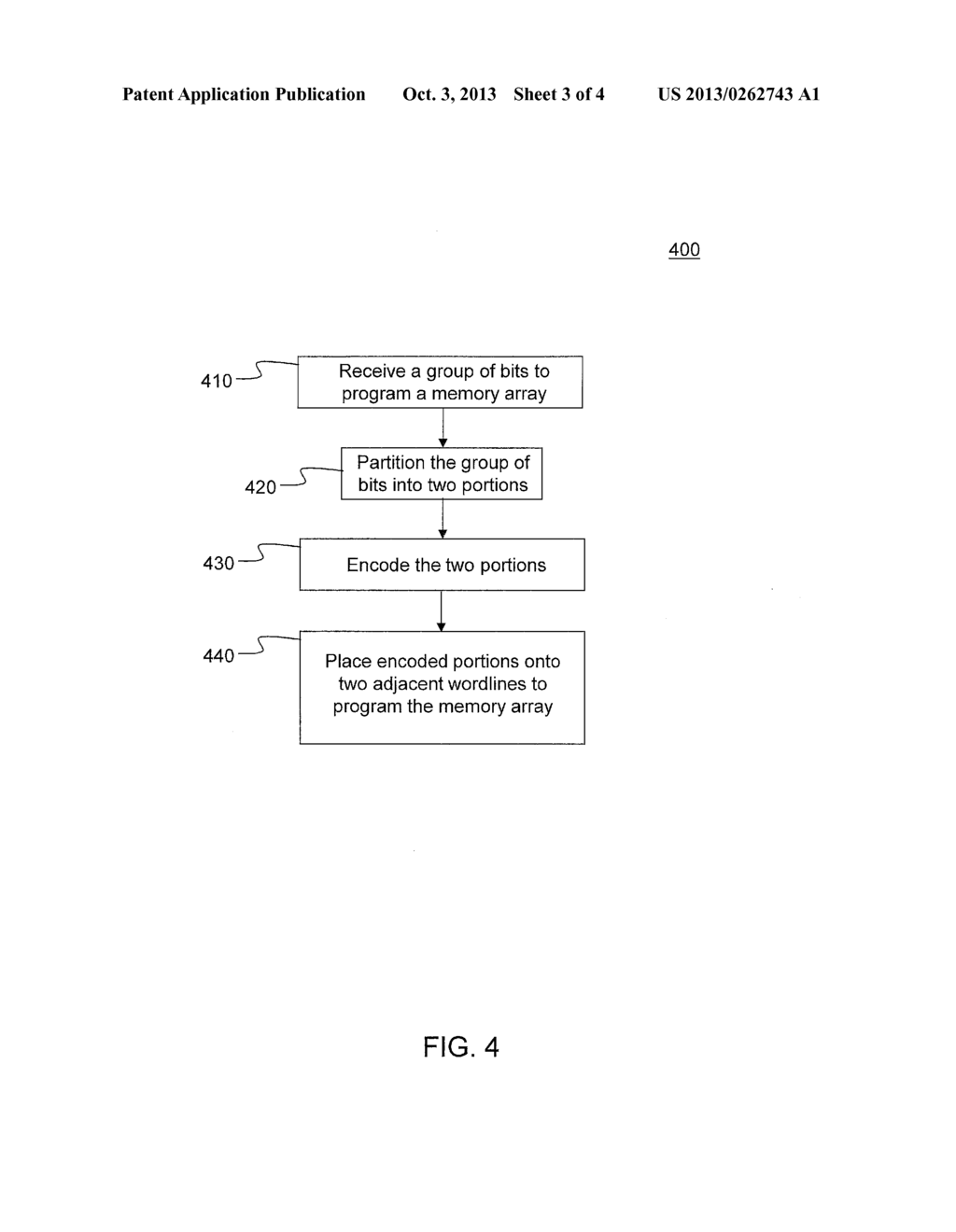 ENCODING PROGRAM BITS TO DECOUPLE ADJACENT WORDLINES IN A MEMORY DEVICE - diagram, schematic, and image 04