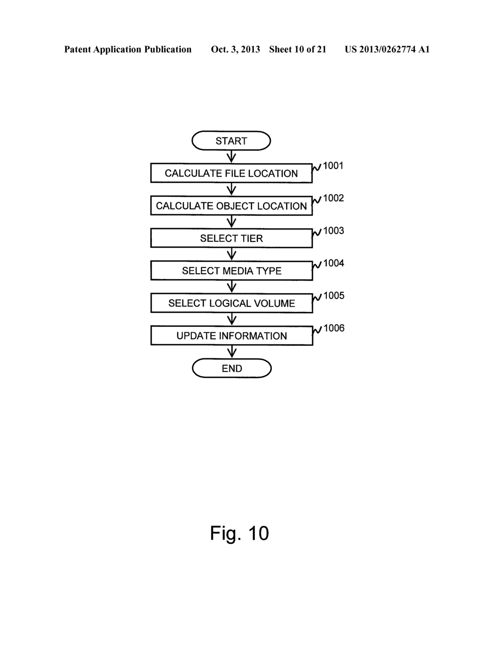 METHOD AND APPARATUS TO MANAGE OBJECT BASED TIER - diagram, schematic, and image 11