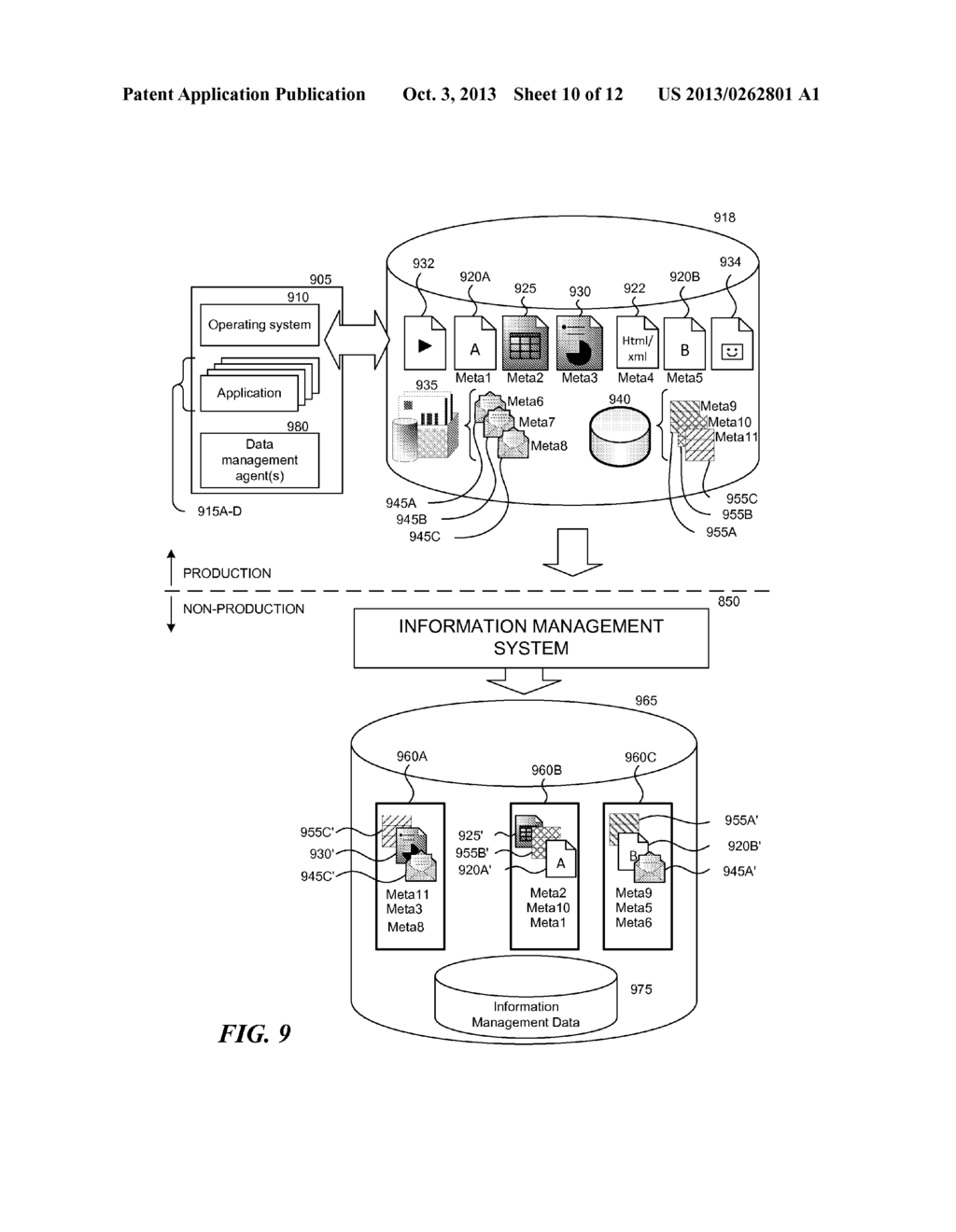 INFORMATION MANAGEMENT OF VIRTUAL MACHINES HAVING MAPPED STORAGE DEVICES - diagram, schematic, and image 11