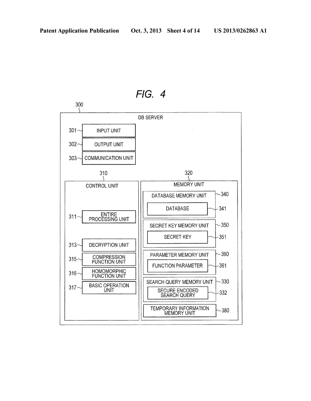 SEARCHABLE ENCRYPTION PROCESSING SYSTEM - diagram, schematic, and image 05