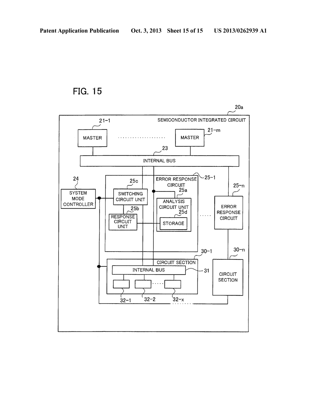 ERROR RESPONSE CIRCUIT, SEMICONDUCTOR INTEGRATED CIRCUIT, AND DATA     TRANSFER CONTROL METHOD - diagram, schematic, and image 16