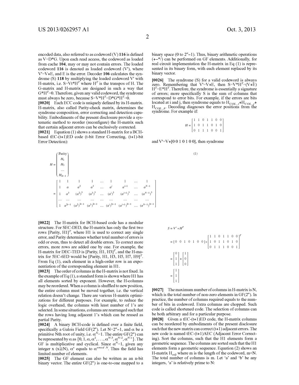 Method Of Correcting Adjacent Errors By Using BCH-Based Error Correction     Coding - diagram, schematic, and image 10