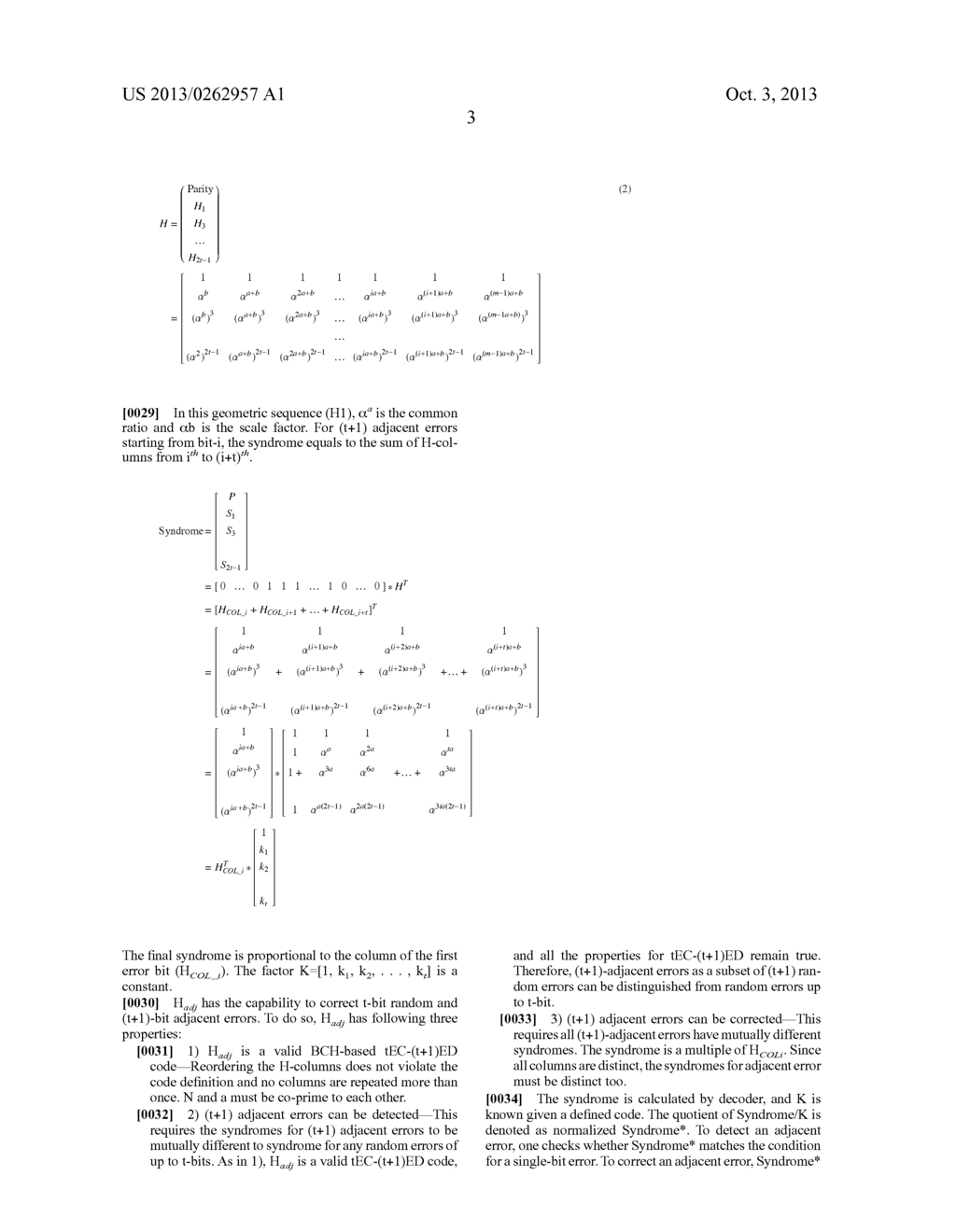 Method Of Correcting Adjacent Errors By Using BCH-Based Error Correction     Coding - diagram, schematic, and image 11