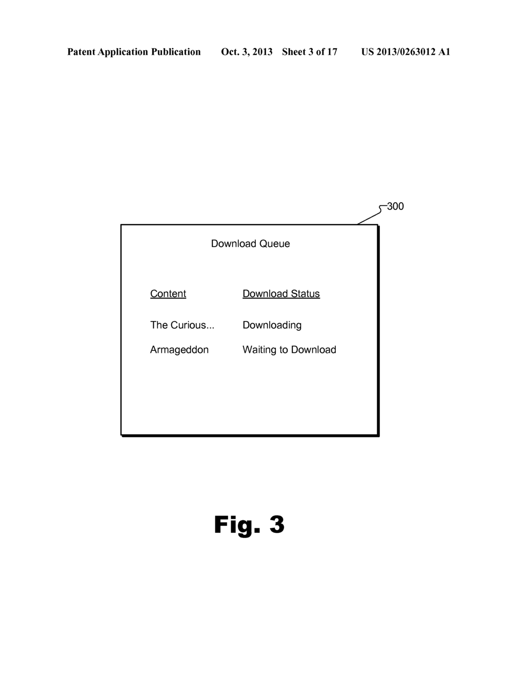 DOWNLOAD QUEUE AS PART OF USER INTERFACE LIBRARY VIEW FOR ON-DEMAND     CONTENT SYSTEMS AND METHODS - diagram, schematic, and image 04