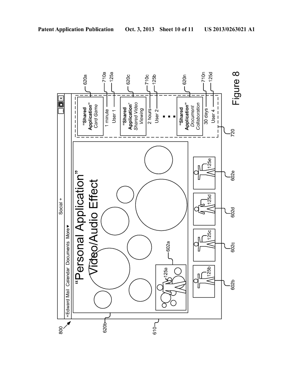 Providing Users Access to Applications During Video Communications - diagram, schematic, and image 11