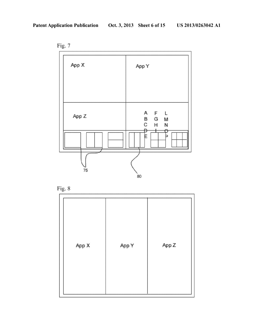 Method And System To Manage Multiple Applications and Corresponding     Display Status On A Computer System Having A Touch Panel Input Device - diagram, schematic, and image 07