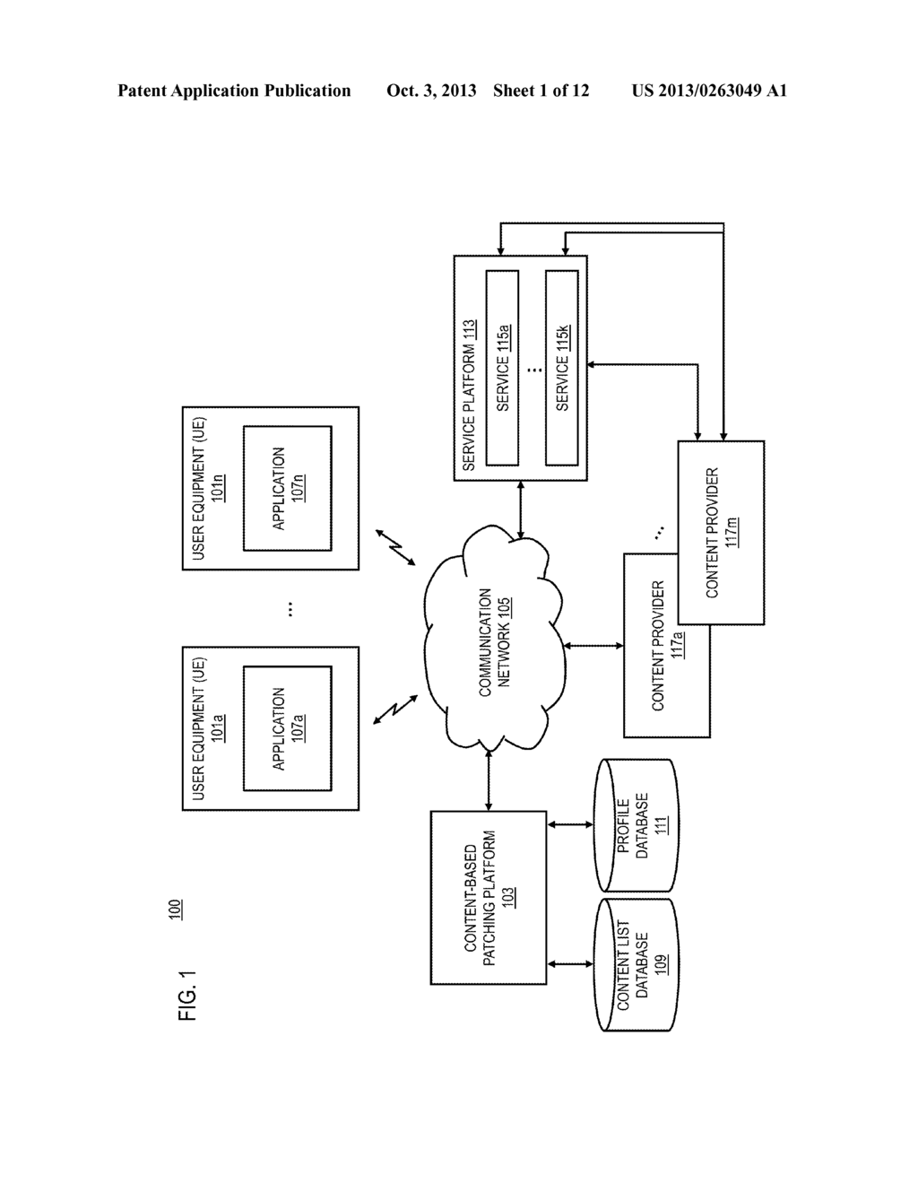 METHOD AND APPARATUS FOR PROVIDING CONTENT LISTS USING CONNECTING USER     INTERFACE ELEMENTS - diagram, schematic, and image 02