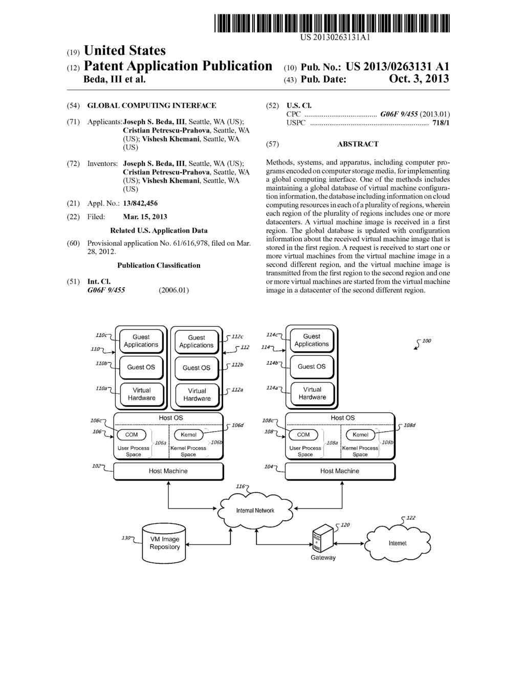 GLOBAL COMPUTING INTERFACE - diagram, schematic, and image 01