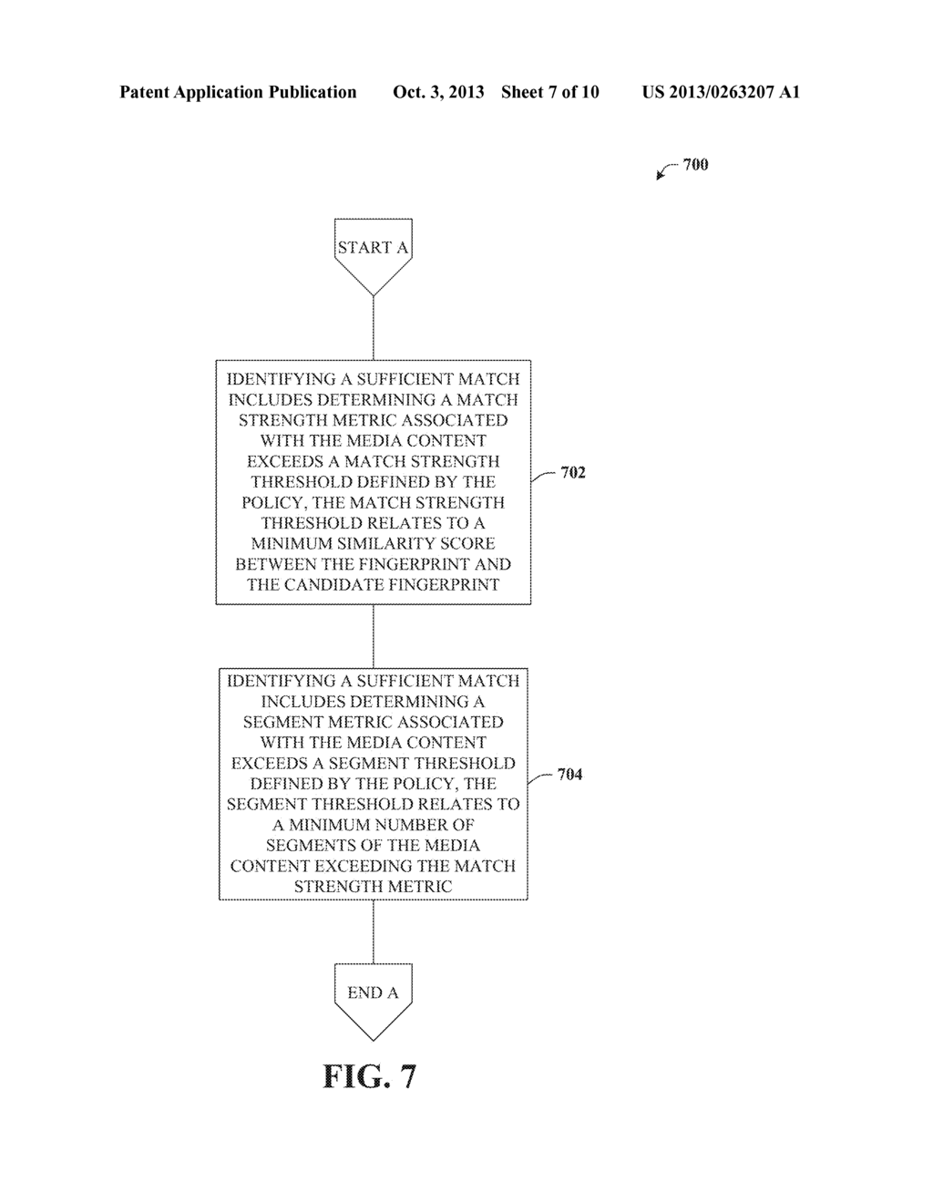 DETECTION OF POTENTIALLY COPYRIGHTED CONTENT IN USER-INITIATED LIVE     STREAMS - diagram, schematic, and image 08