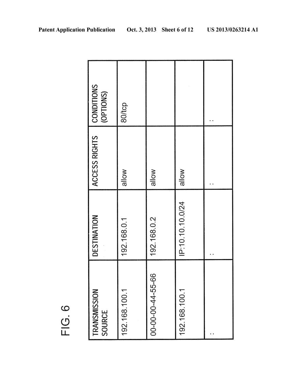 COMMUNICATION SYSTEM, CONTROL APPARATUS, POLICY MANAGEMENT APPARATUS,     COMMUNICATION METHOD, AND PROGRAM - diagram, schematic, and image 07