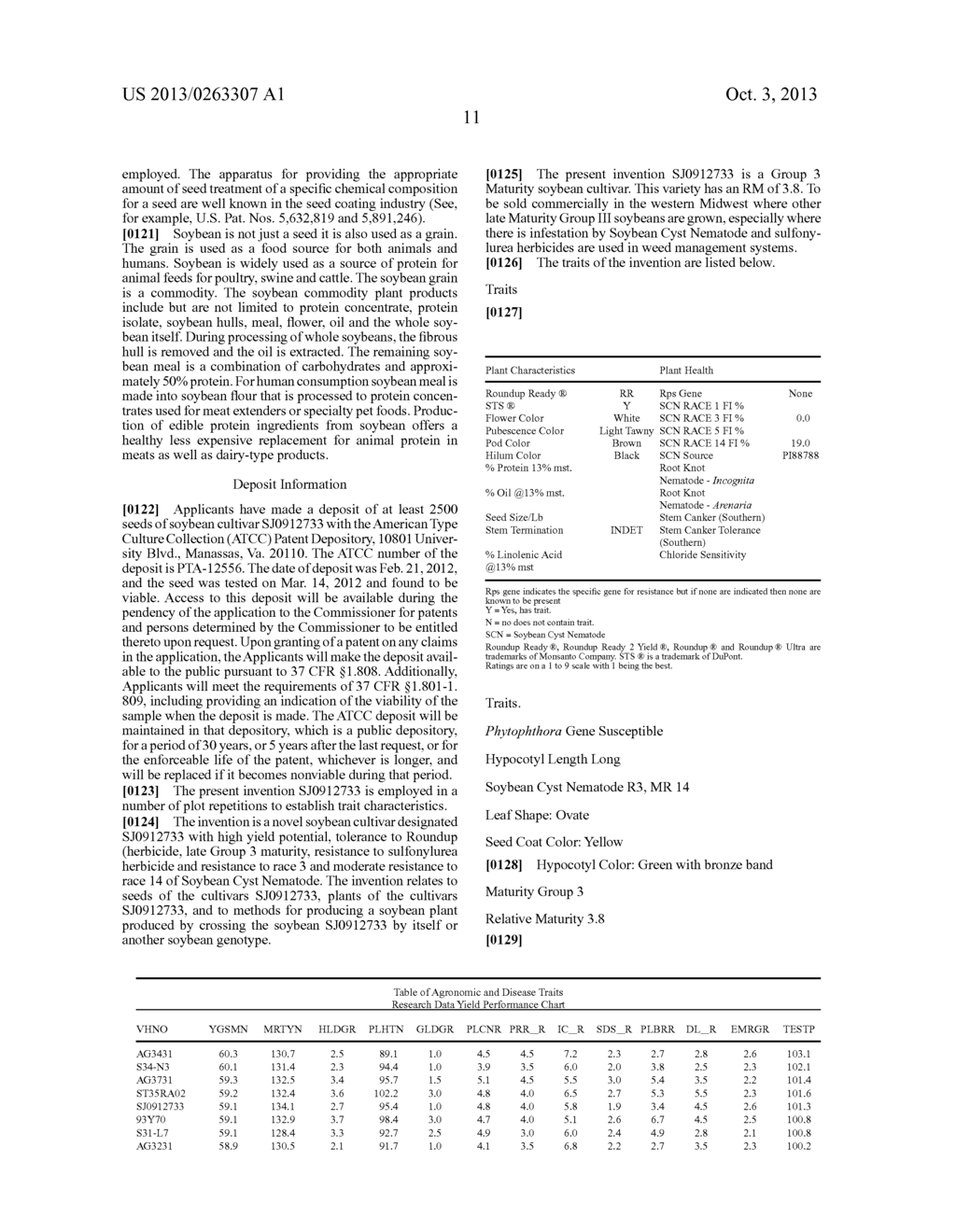 SOYBEAN CULTIVAR SJ0912733 - diagram, schematic, and image 14