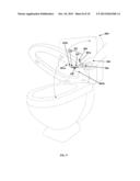 Adjustable Toilet Seat Handle diagram and image