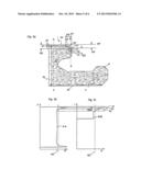 BUILDING PANEL WITH COMPRESSED EDGES AND METHOD OF MAKING SAME diagram and image