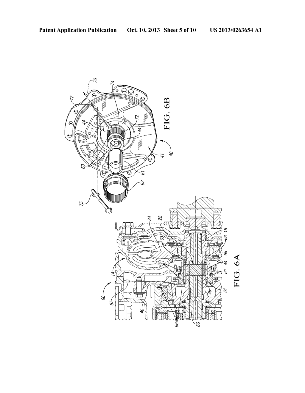 Transmissions with Electronics Interface Assembly for Torque Sensor - diagram, schematic, and image 06