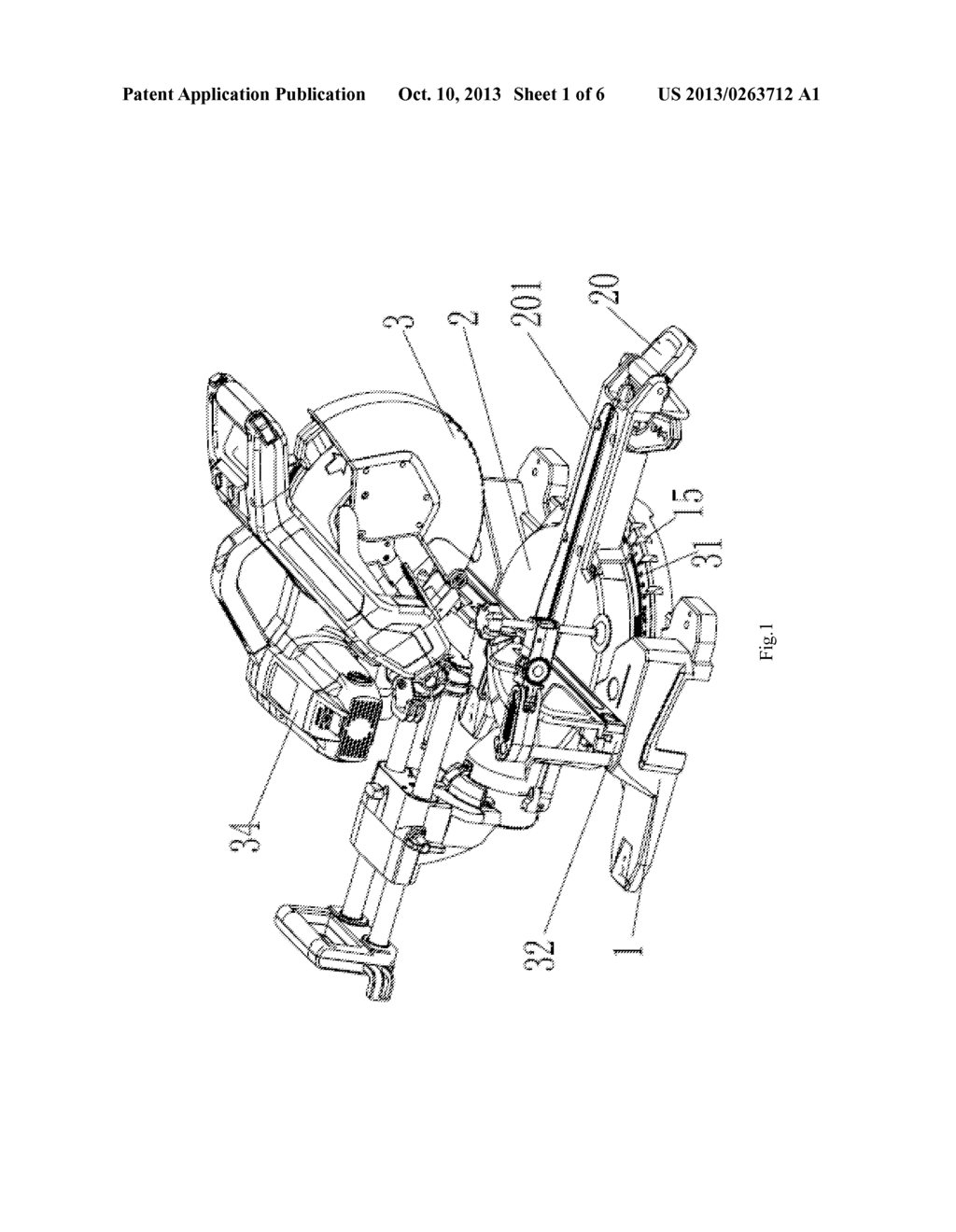 MITER SAW - diagram, schematic, and image 02