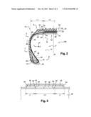 TYRE COMPRISING A SELF-SEALING LAYER HAVING AN AXIAL CREEP GRADIENT diagram and image