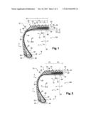 TYRE COMPRISING A SELF-SEALING LAYER HAVING A RADIAL CREEP GRADIENT diagram and image