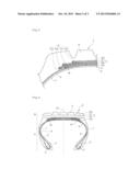 TIRE CASING AND METHOD OF PRODUCING TIRE diagram and image