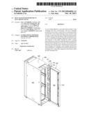 HEAT EXCHANGER DOOR FOR AN ELECTRONICS RACK diagram and image