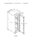 HEAT EXCHANGER DOOR FOR AN ELECTRONICS RACK diagram and image