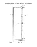 HEAT EXCHANGER DOOR FOR AN ELECTRONICS RACK diagram and image