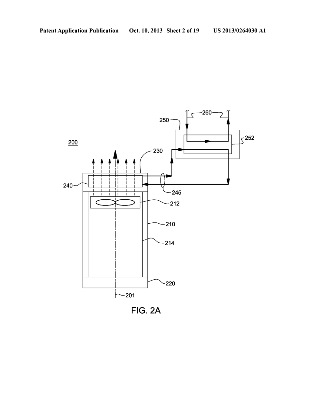 STRUCTURAL CONFIGURATION OF A HEAT EXCHANGER DOOR FOR AN ELECTRONICS RACK - diagram, schematic, and image 03