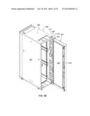 STRUCTURAL CONFIGURATION OF A HEAT EXCHANGER DOOR FOR AN ELECTRONICS RACK diagram and image