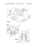 VEHICLE CONSTRUCTION METHOD TO PREVENT BATTERY DAMAGE IN REAR IMPACT USING     OPTIMIZED BRACKET SEPARATION diagram and image