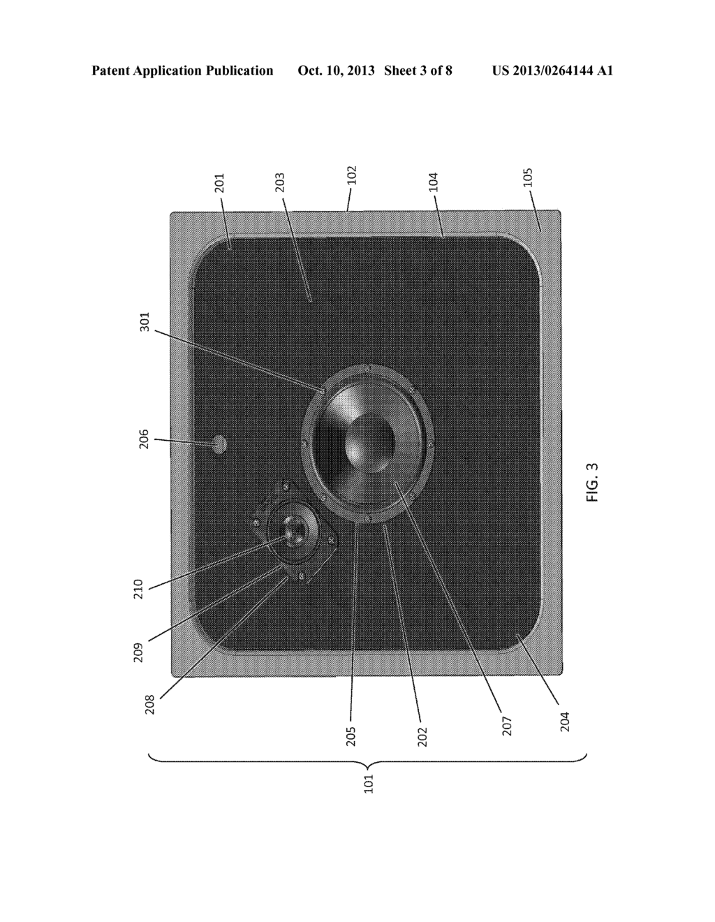 METHOD AND APPARATUS FOR A LOUDSPEAKER ASSEMBLY - diagram, schematic, and image 04