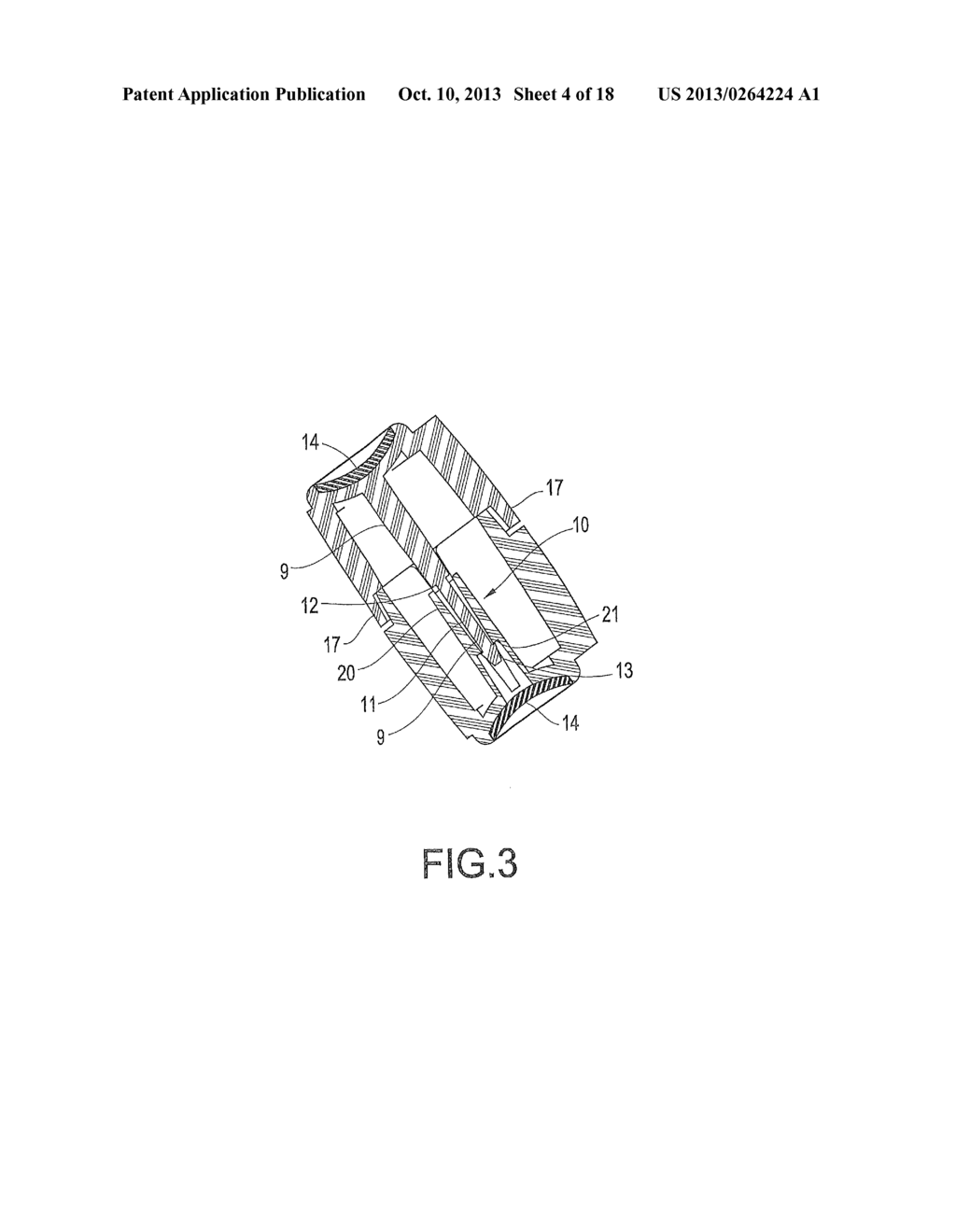 METHOD AND DEVICE FOR SECURE DISPOSAL OF AN ARTICLE - diagram, schematic, and image 05