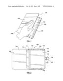 ELECTRONIC DEVICE CASE HAVING VARIABLE ANGLE STAND diagram and image